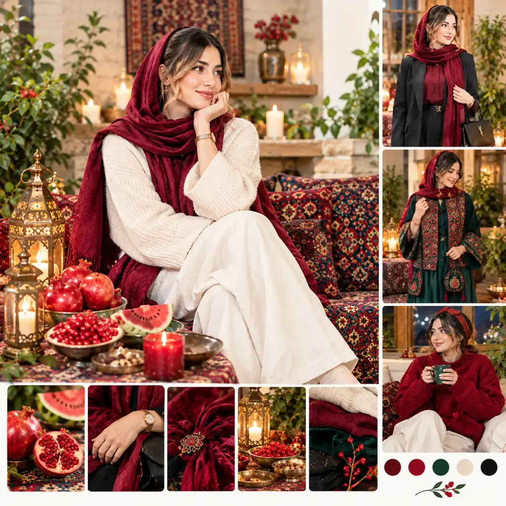 استایل شب یلدا ۱۴۰۵ چه ویژگیهایی داره؟