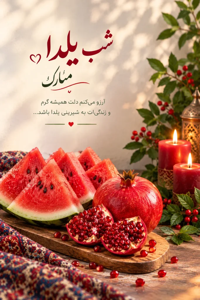 متن تبریک شب یلدا کوتاه و زیبا