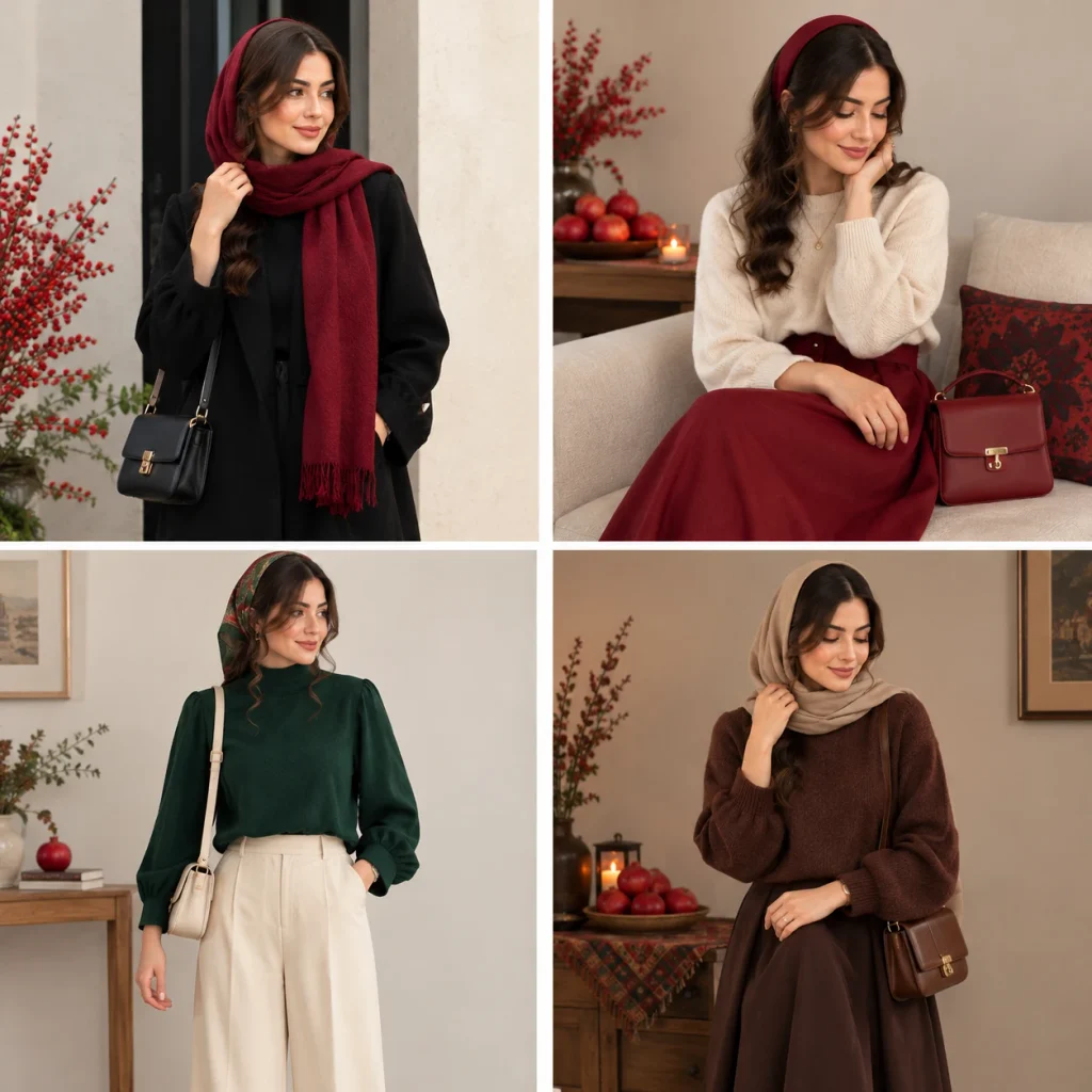 استایل مینیمال یلدایی؛ زیبایی در سادگیه!