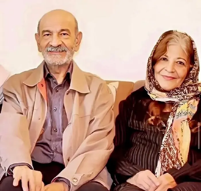 عکس فردوس کاویانی و همسرش
