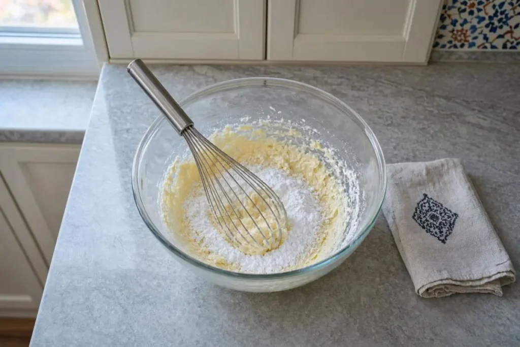 مراحل تهیه شیرینی کشمشی خانگی بدون فر
