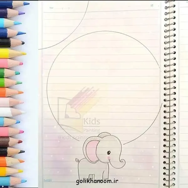 تصویر مرتبط با ایده‌های ساده و جذاب نقاشی برای املا شب آسان