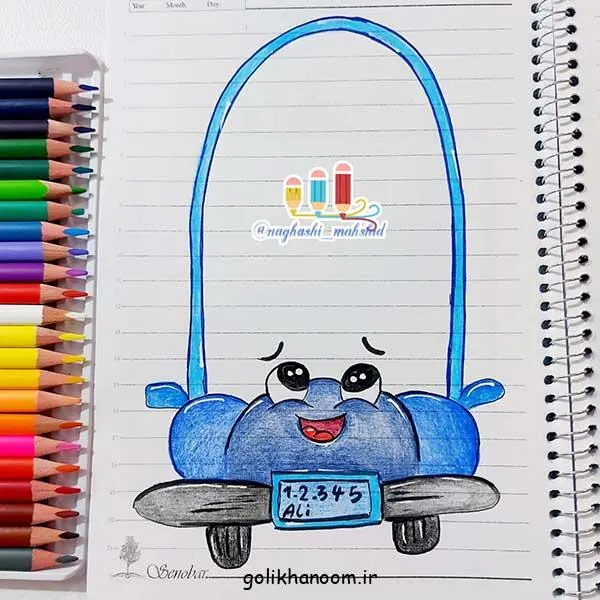 تصویر مرتبط با ایده‌های ساده و جذاب نقاشی برای املا شب آسان