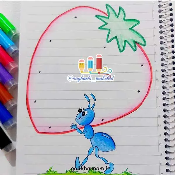 تصویر مرتبط با ایده‌های ساده و جذاب نقاشی برای املا شب آسان