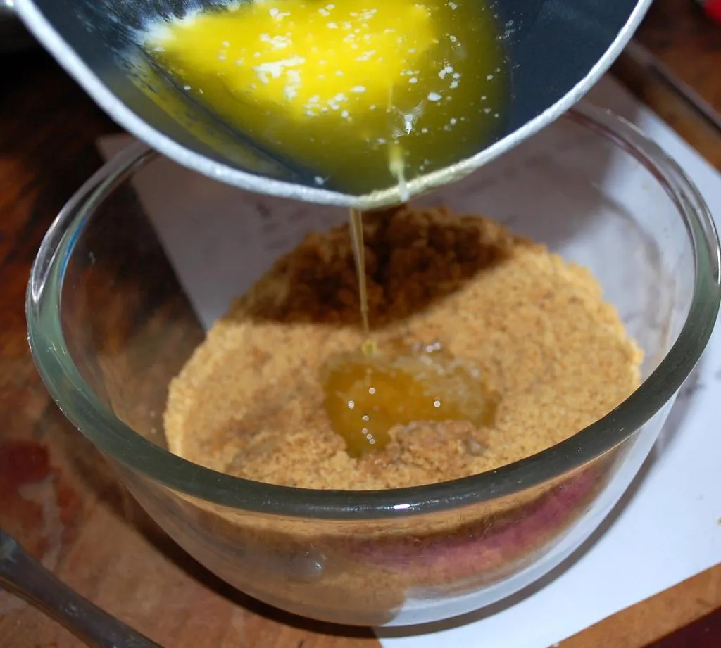 تصویر مرتبط با طرز تهیه چیزکیک بدون پخت با بیسکویت ساقه طلایی؛ دسر ساده و مجلسی بدون فر