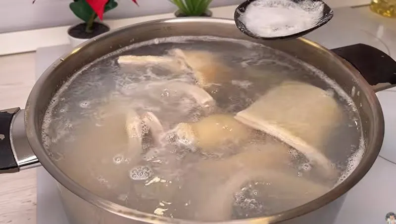 خوراک سیرابی سفید رستورانی با سیبزمینی و ادویههای معطر