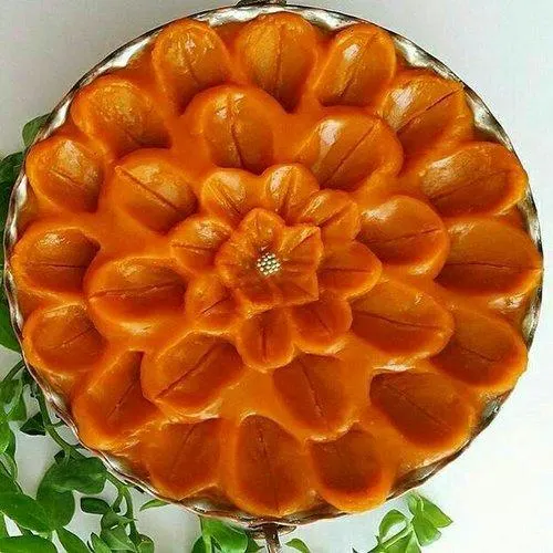 تصویر مرتبط با طرز تهیه حلوای کفگیری تبریزی با بافت نرم و عطر دلانگیز