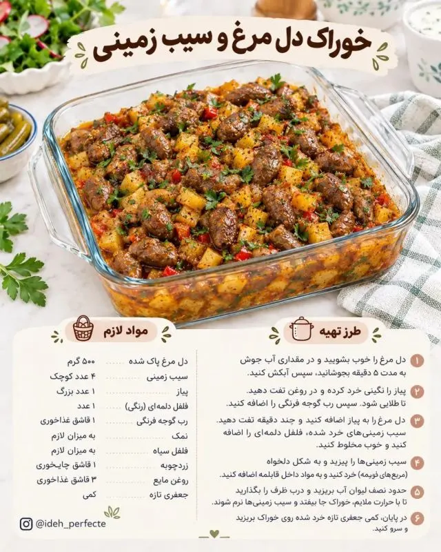 نان همراه با سبزیجات کبابی رنگارنگ