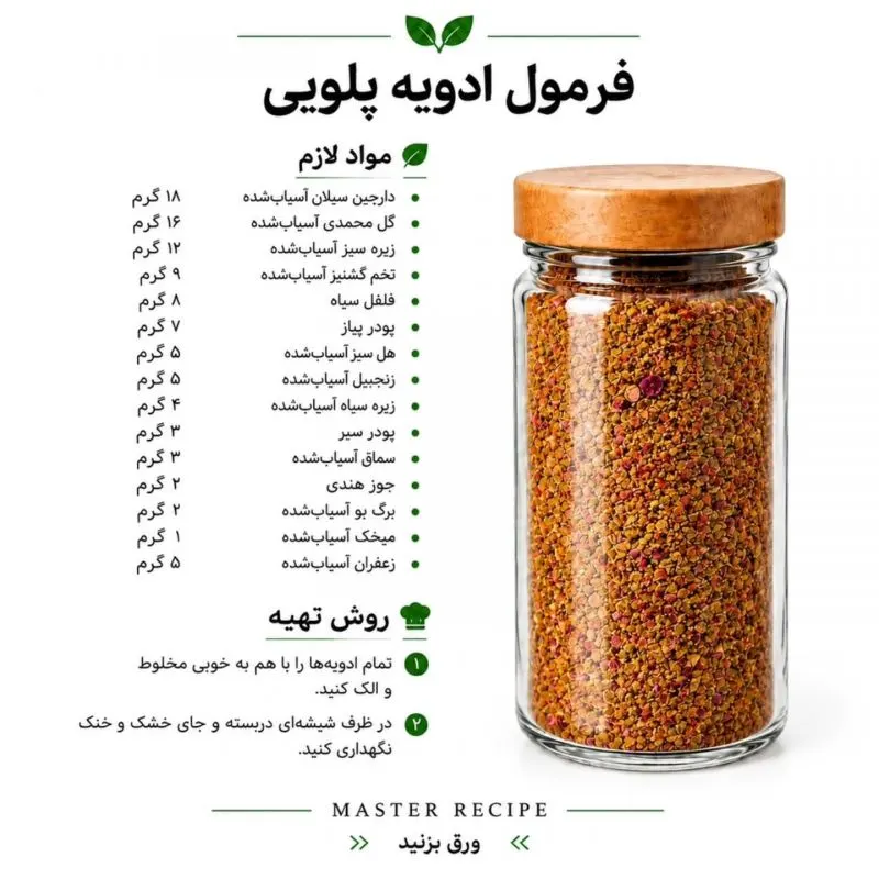 تصویر مرتبط با فرمولهای ترکیب ادویه برای طعمدهی حرفهای غذاها و سالادها