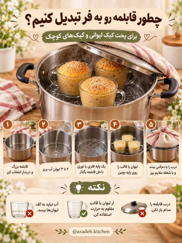 طرز تهیه ۶ مدل کیک لیوانی خوشمزه بدون فر و دردسر
