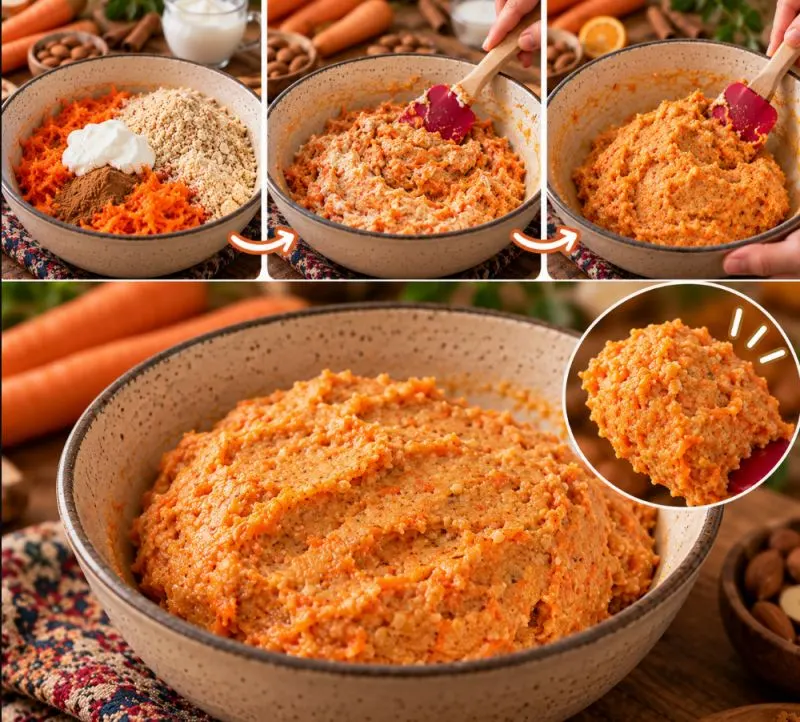 تصویر مرتبط با دسر سریع و مقوی هویج و بادام بدون نیاز به فر و تخم مرغ