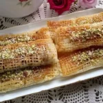 طرز تهیه رشته خشکار؛ رشته خشکار گیلانی شیرینی ترد و معطر شمالی