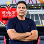 بیوگرافی مهدی تارتار؛ عکس مهدی تارتار سرمربی پرسپولیس در کنار زمین ف