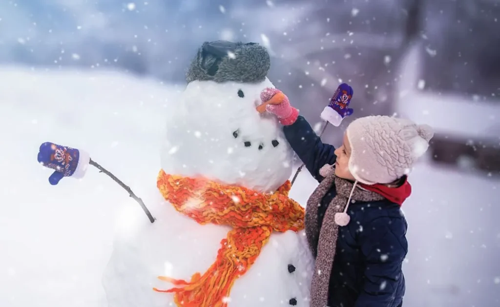 چگونگی تشکیل برف به زبان ساده برای کودکان