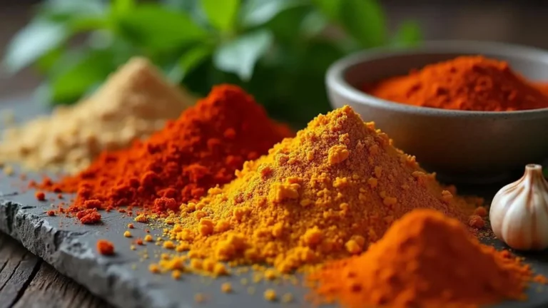 شیشه ادویه ماهی خانگی با ترکیب ادویه‌های مختلف