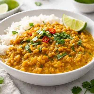 تصویر مرتبط با طرز تهیه کاری لپه هندی؛ غذای ادویهای خوشطعم و متفاوت