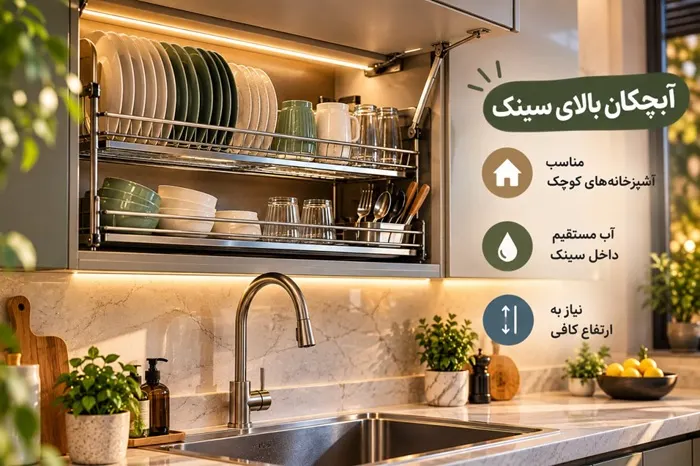 آبچکان چوبی مناسب دکوراسیون مینیمال و روستیک