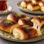 طرز تهیه کازاندیبی؛ دسر کازاندیبی با لایه کاراملی طلایی و بافت نرم