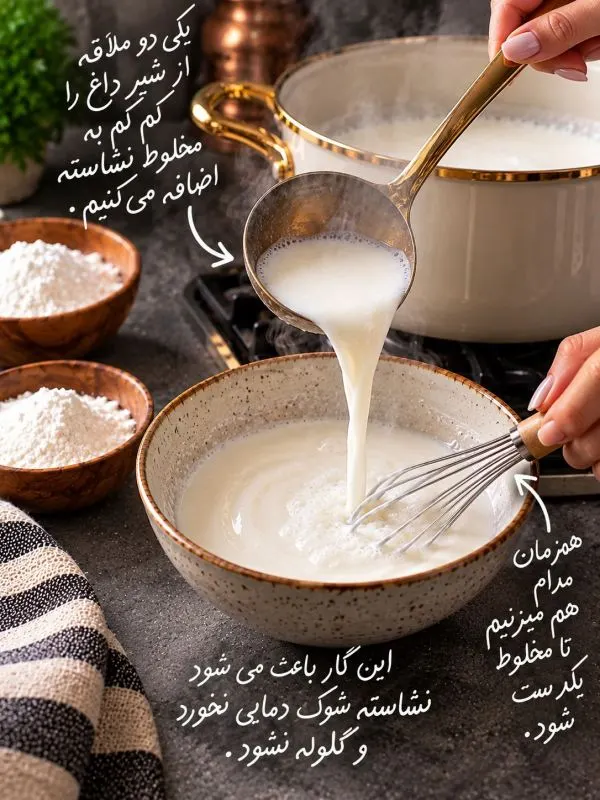 تصویر مرتبط با طرز تهیه کازاندیبی؛ دسر ترکیه‌ای با لایه کاراملی و بافتی لطیف