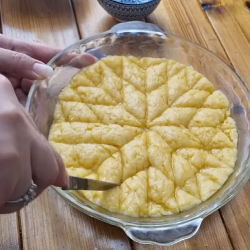 تصویر مرتبط با طرز تهیه باقلوا بدون مغز؛ شیرینی شربتی ساده و خوشمزه خانگی