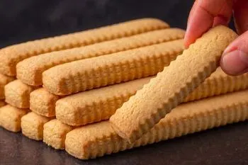 بیسکویت شیرچای خانگی تازه و خوشطعم