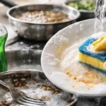 بطری مایع ظرفشویی خانگی کفدار و ارزان با مواد ساده