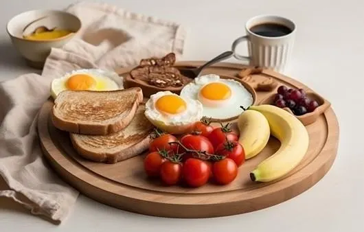 پنکیکهای خانگی سرو شده با موز و عسل