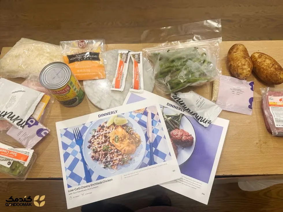 آزمایش سرویس تحویل غذا Blue Apron در موسسه گود هاوسکیپینگ