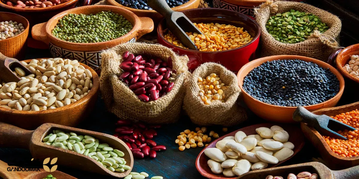 حبوبات سرشار از پروتئین؛ تصویری از انواع حبوبات با پروتئین بالا