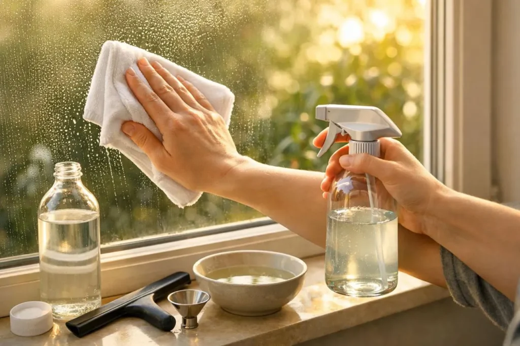 تصویر مرتبط با ۸ روش ساده برای تمیزکردن شیشه بدون لکه و رد