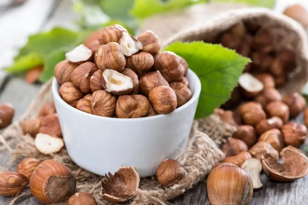 مغز فندق و نقش آن در بهبود سلامت مردان