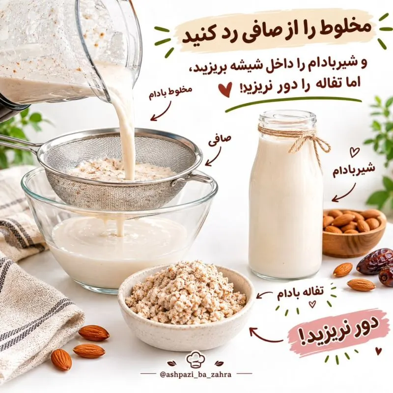 تصویر مرتبط با دو خوراکی ساده و خوشمزه با بادام برای صبحانه و میان‌وعده