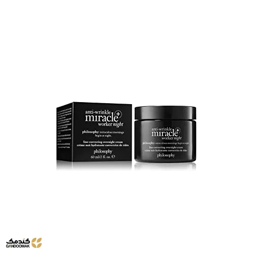 کرم شبانه Philosophy Anti-Wrinkle Miracle Worker+ Line-Correcting Overnight Face Cream