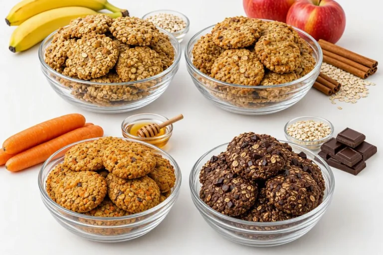 تهیه چند مدل بیسکوییت خانگی؛ تصویری از بیسکوییت خانگی خوشمزه و متنوع