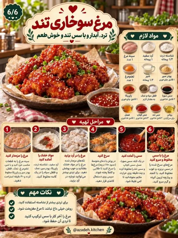 طرز تهیه ۵ مدل غذای کره ای با مواد اولیه ایرانی