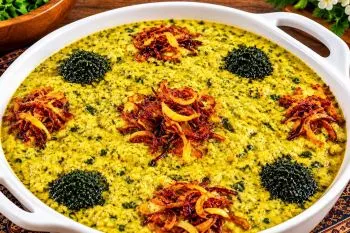 کالویج سنتی کردی با لپه و کشک
