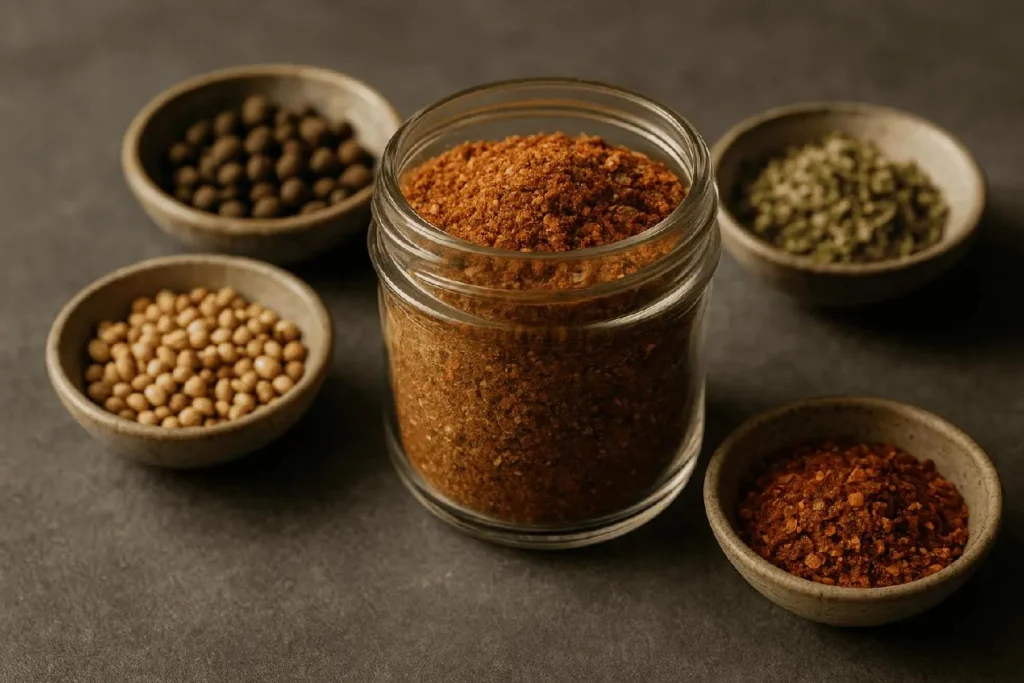 دیزی سفالی پر از آبگوشت سنتی ایرانی با ادویه خانگی