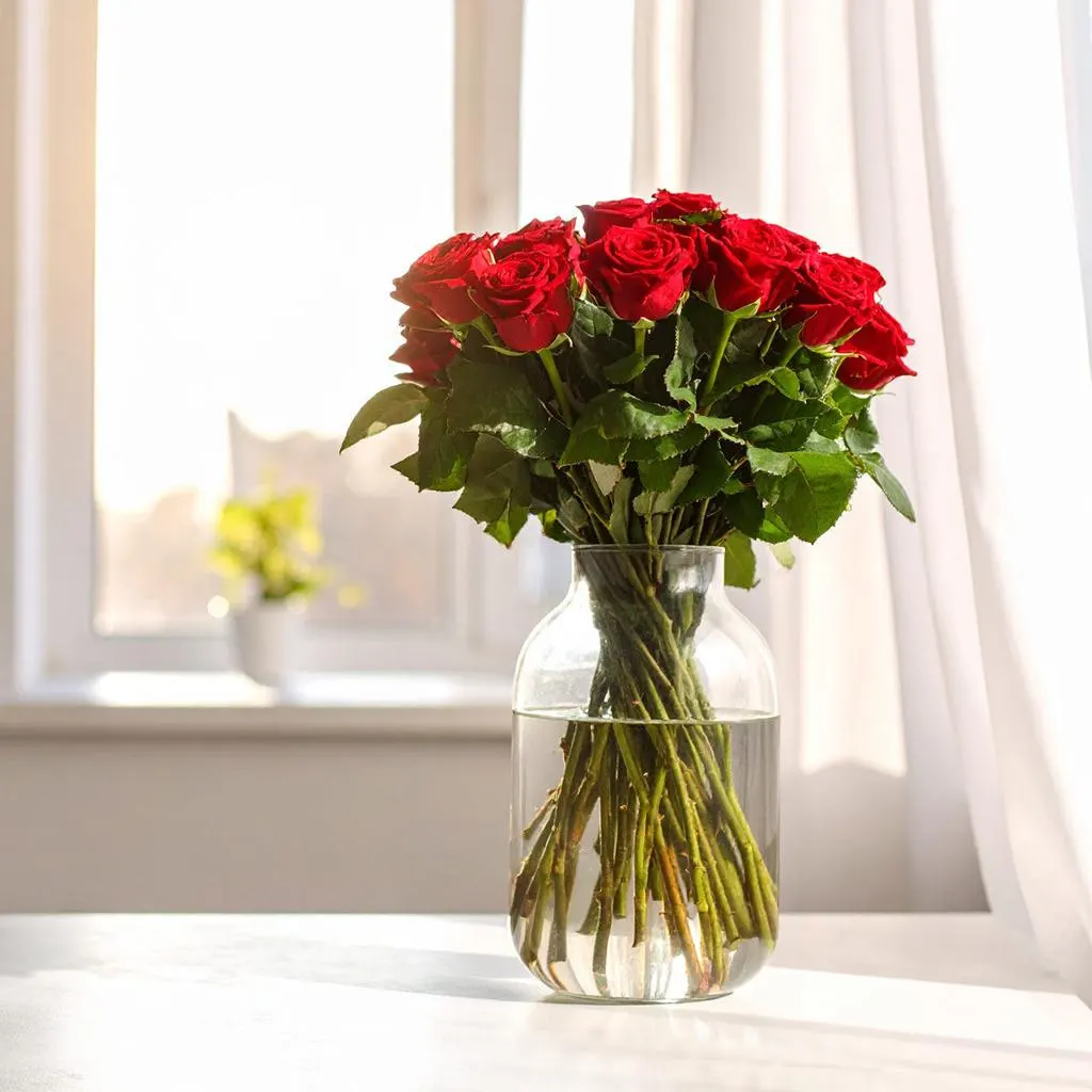 تصویر مرتبط با ۱۰ روش ساده برای تازه نگه داشتن گل رز شاخه بریده