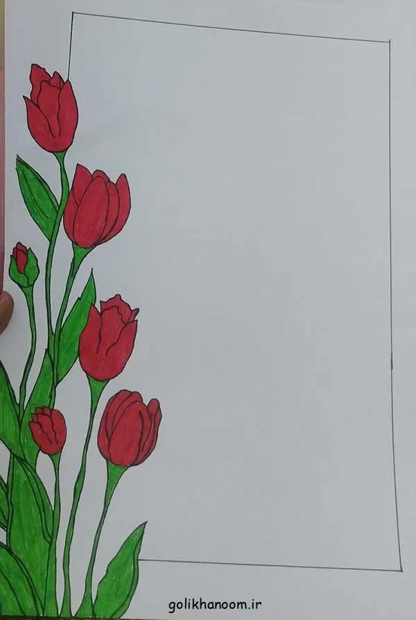 تصویر مرتبط با ایدههای ساده و جذاب برای تزیین برگه آچار با مداد رنگی
