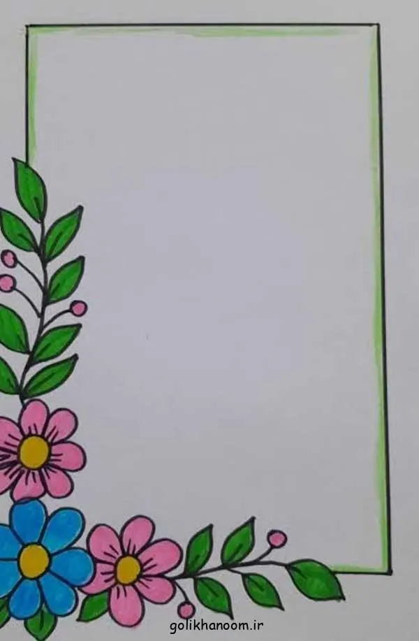 تصویر مرتبط با ایدههای ساده و جذاب برای تزیین برگه آچار با مداد رنگی