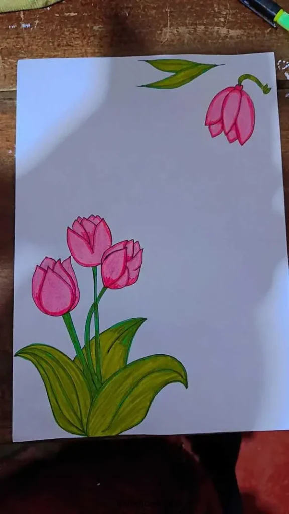 تصویر مرتبط با ایدههای ساده و جذاب برای تزیین برگه آچار با مداد رنگی