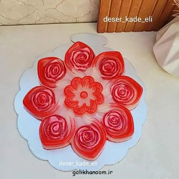 تصویر مرتبط با ایده‌های خلاقانه تزیین ژله یلدا برای مدرسه با طرح‌های رنگارنگ