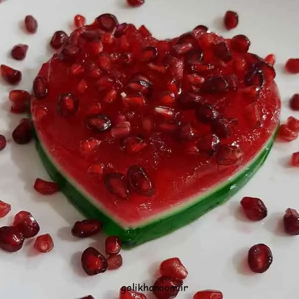 تصویر مرتبط با ایده‌های خلاقانه تزیین ژله یلدا برای مدرسه با طرح‌های رنگارنگ