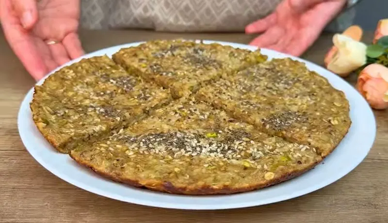 تصویر مرتبط با طرز تهیه نان فلت برد رژیمی بدون آرد با جو دوسر و پنیر کمچرب