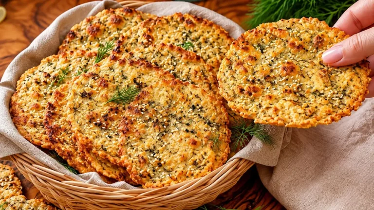 نان فلت برد رژیمی بدون آرد با جو دوسر و پنیر کم‌چرب