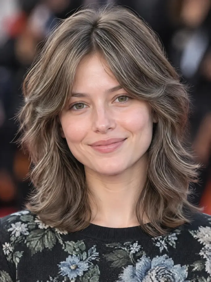 مدل کوتاهی مو زنانه تا روی شانه