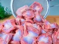 پخت نرم و آبدار سنگدان مرغ با روش رستورانی