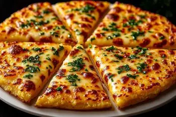 پیتزای مرغ و قارچ تابه ای با سیب زمینی تخم مرغ