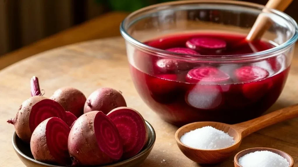 تصویر مرتبط با روش پخت لبو قرمز و خوشرنگ در قابلمه با طعمی شیرین و براق