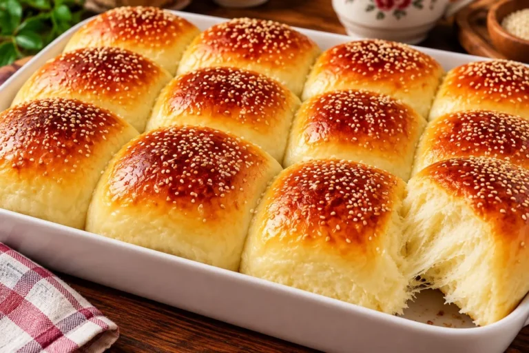 شیرینی دانمارکی نرم و پنبه‌ای خانگی با رنگ طلایی